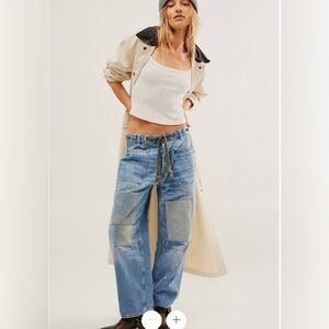 We the Free Moxie Pull-On Barrel Jeans